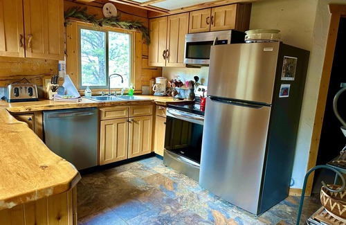 Estes Park Cabin | Heartland Mtn Retreat - 5 bedroom log home with hot tub