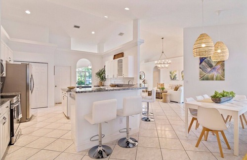Palm Coast House | Heated Pool Oasis in Palm Coast