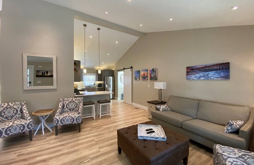 Folly Beach House | Heated Pool, Outdoor Kitchen,3 blocks from the beach.