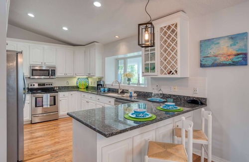 Butler Beach House | Heated Pool, Quick 10 minute Walk to Beach, Covered Deck, 1 mile to Boat Ramp, $300 in Free Tickets!