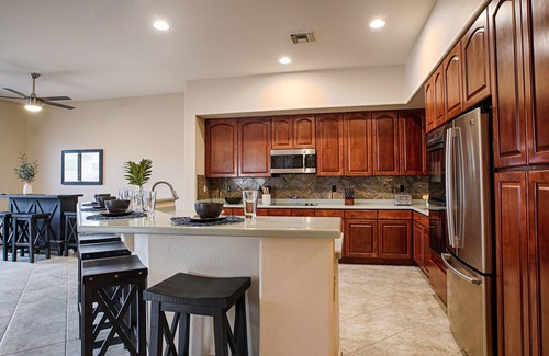 Oakwood House | Heated Pool/Spa and Basement Gameroom!