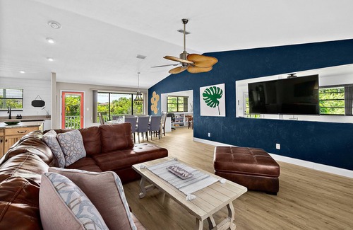 Palm Coast House | Heated Sparkling Pool - Near the Beach - Private Movie Theater - Kayak Launch