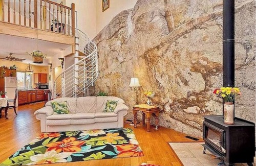 Prescott House | Heaven on Earth Retreat's Wildly Spectacular Cave Castle in the Granite Dells
