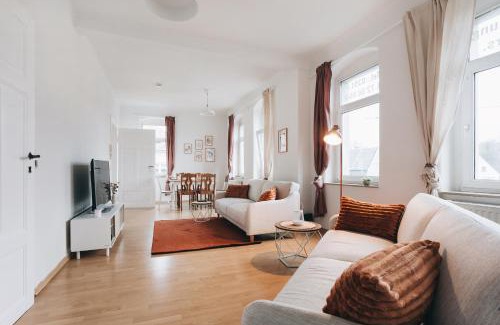 Buhlau/Weier Hirsch Apartment | Heideblick Apartment Dresden WIFI Netflix