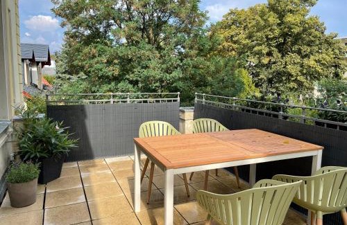 Radeberger Vorstadt Apartment | Helle Terrassenwohnung in Traumlage von Dresden