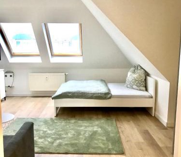 Glesien Apartment | Helles und ruhiges Apartment direkt am Flughafen Leipzig Halle