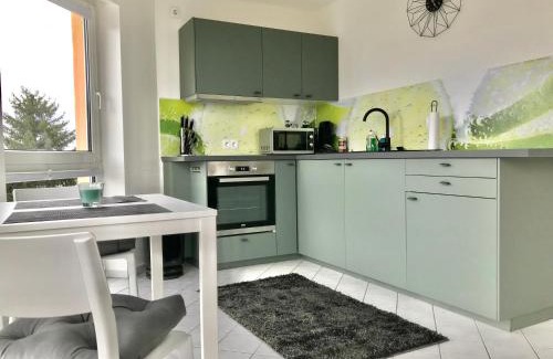 Glesien Apartment | Helles und ruhiges Apartment direkt am Flughafen Leipzig Halle