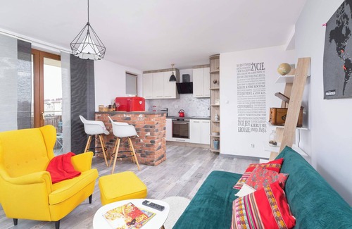 Biezanow - Prokocim Apartment | Henryka i Karola Czeczów 24 | Apartment | Balcony