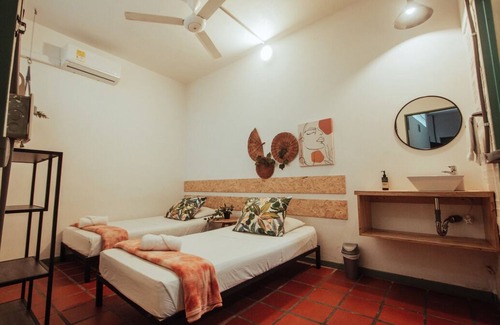 La Candelaria Hotel | Hermosa Habitacion Estandar Twin Con Aire En El Sector De La Candelaria