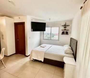 Asuncion Apartment | Hermoso Loft Zona Shopping Sol 502