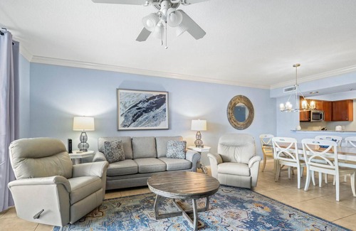Fort Walton Beach Condo | Heron 407-3 Bedroom UPDATED-LAZY RIVER AND BEACH ACCESS-SLEEPS 11!