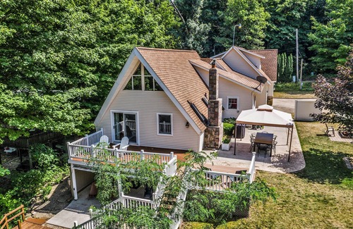 Three Rivers Ski Chalet | Heron's Perch - Corey Lakehouse with private dock and kayaks