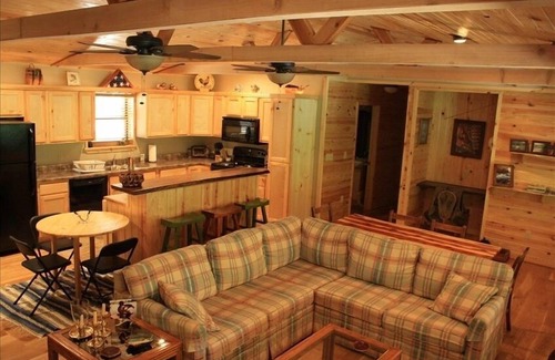 Broken Bow Cabin | Hickory Ridge Cabin - Secluded Luxury Near Lake/Trout Fishing!