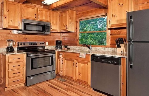 Gatlinburg - Pigeon Forge Cabin | Hide-Away: Quiet Resort Cabin - Brand New Hot Tub - Pet Friendly