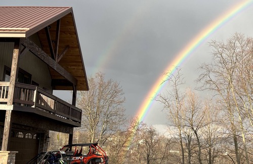 Cheat Lake Apartment | Hideaway On A Hill. The name says it all. It’s a cozy apartment with great views