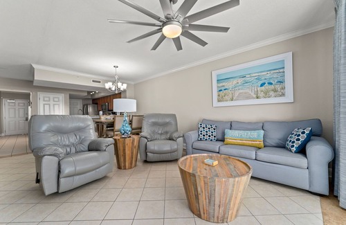 Panama City Beach Condo | High-Rise Gulf-Front Escape | 2BR + Bunks + King Suites at Emerald Beach