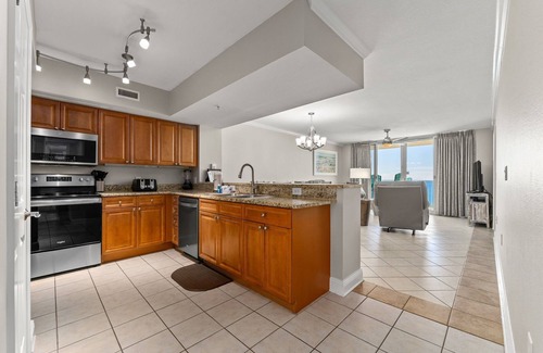 Panama City Beach Condo | High-Rise Gulf-Front Escape | 2BR + Bunks + King Suites at Emerald Beach