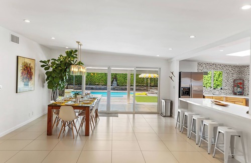 Cathedral City Cove House | High Style Home, Dreamy Saltwater Pool