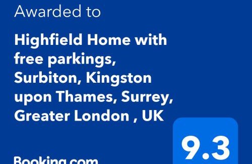 Alexandra House | Highfield Home with free parkings, Surbiton, Kingston upon Thames, Surrey, Greater London , UK