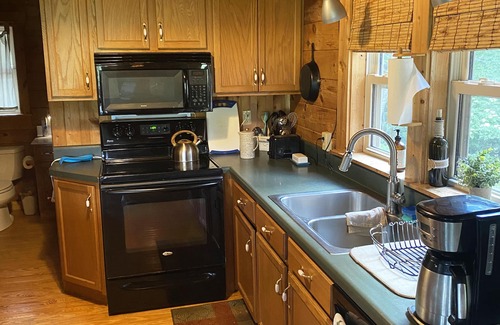 Rutherfordton Cabin | Hillside Haven - Amazing views with a hot tub!
