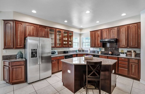 Covina House | Hillside Pool Haven: 6 bedrooms, with fitness area, and wide backyard