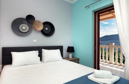 Fternon Villa | Hillside Private Villa Lefkada