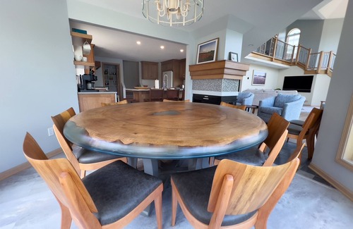 Rome City House | Hilltop Haven + Arbor Island | 5BR/4BA | Hot Tub, Fire Pit, Pier, Kayak/SUP
