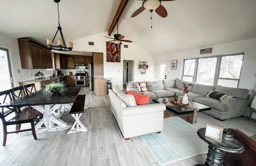 Boerne Other | Hilltop Haven on 31 acres w/Breathtaking Views, Horses, & Epic Fire Pit