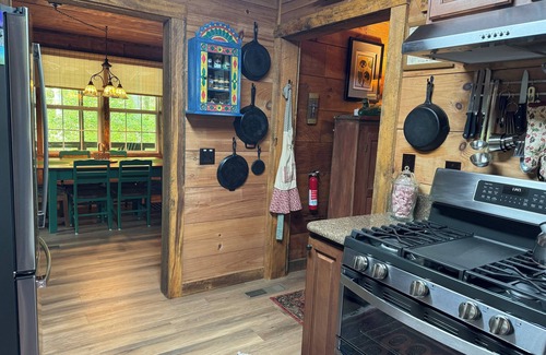 Ellijay Cabin | Hilltop Retreat- quiet and private, hot tub and 20 acres of wilderness.