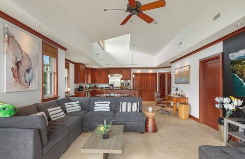Waikoloa Condo | Hilton Pool Pass - Experience luxury at Kolea-Remodeled Penthouse, Walk to Beach