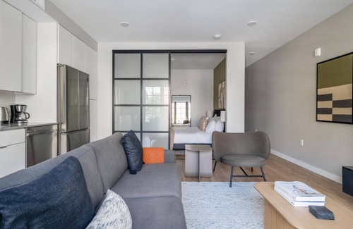 Glover Park Apartment | Hip Glover Park 1BR w/Rooftop & A/C, nr Bars & Groceries, by Blueground