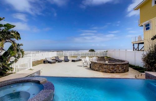 New Smyrna Beach House | Hip Nautic ~ Luxury Beachfront Beach Home with Pool - Car Free Beach - 4071H