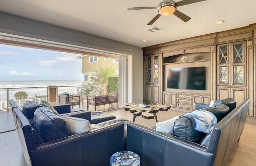 New Smyrna Beach House | Hip Nautic ~ Luxury Beachfront Beach Home with Pool - Car Free Beach - 4071H