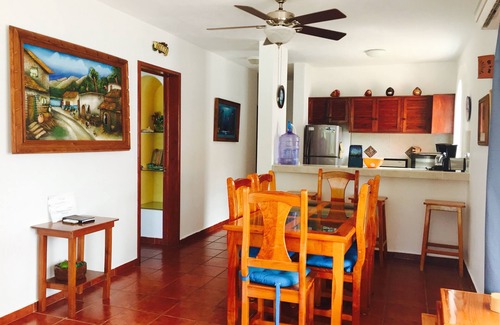 Cozumel Condo | Hippie Bob & Diana's Second Floor Beach House: On The Beach/Caribbean Sea