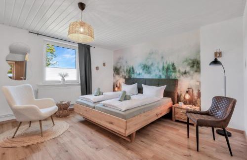 Altenau House | HIRSCH Hänsel Ferienhaus Garten mit Bergblick - Grill -Wald