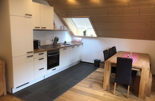 Enzklosterle Apartment | Hirschbach vacation apartment, 67sqm, 1-2 bedrooms + toddler bed, max. 6 people