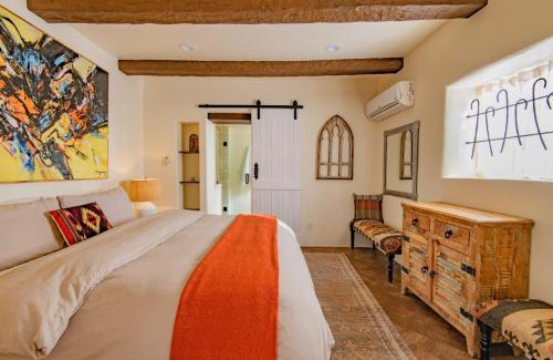 South Capitol Apartment | Historic Adobe Casita Downtown Specious 620 Sq Ft, King Bed and Patio