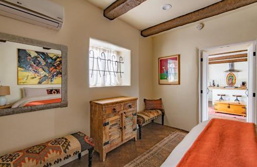 South Capitol Apartment | Historic Adobe Casita Downtown Specious 620 Sq Ft, King Bed and Patio