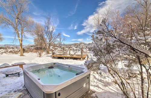Taos House | Historic Adobe Home ~ 19 Mi to Ski Resort!