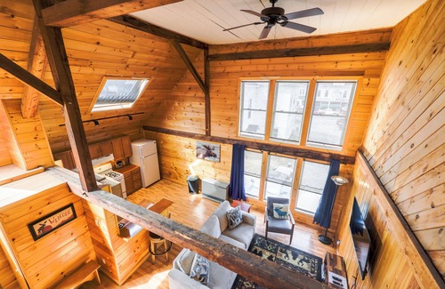 Greenville Apartment | Historic barn at Moosehead Lake