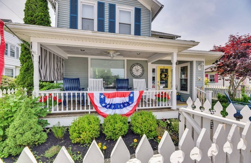Bemus Point Apartment | Historic Bemus Point Studio w/Porch: Walk to Lake