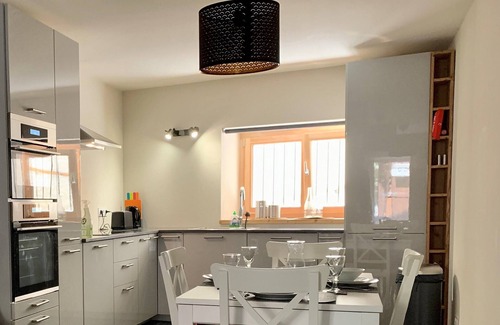 Venosc Apartment | Historic, central winter and summer chalet 10 minutes for the lift