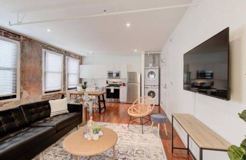 South Main Historic District Apartment | Historic Details Modern Updates in Prime Location