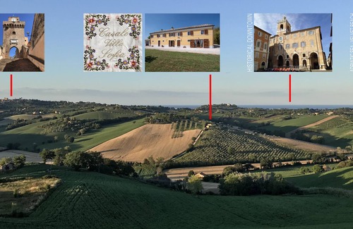 Bettolelle House | Historic farmhouse on the Senigallia hills