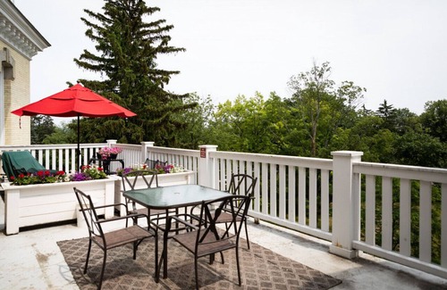 Traverse City Condo | Historic Hearth · Newly Redesigned Condo in Historic Building