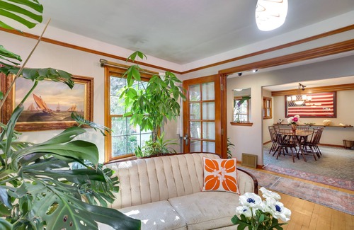 South Addition Cottage | Historic Home w/ Gardens in Downtown Anchorage