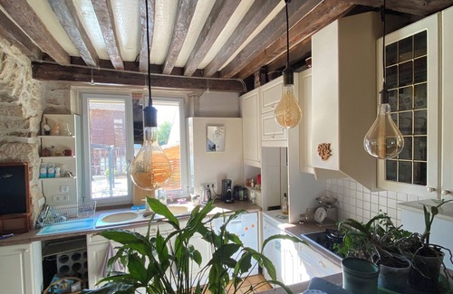 Dole House | Historic house on rue Pasteur with terrace overlooking Dole's Little Venice