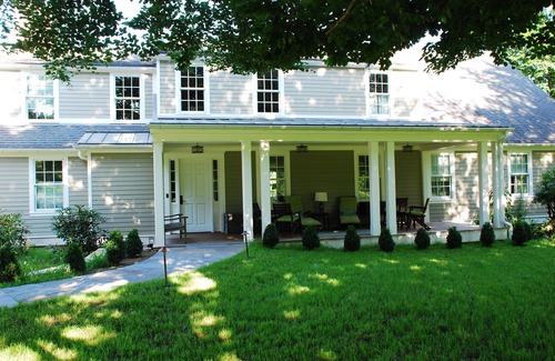 East Lyme House | Historic Inn on a 100 Acre Organic Farm with Lake, Private Pool & Gourmet Food