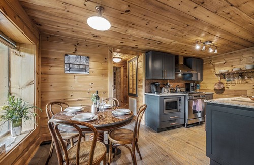Dandridge Cabin | Historic Lakefront Cabin w/Private Dock and Hot Tub