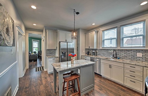 Noblesville House | Historic Noblesville Home w/Private Yard!